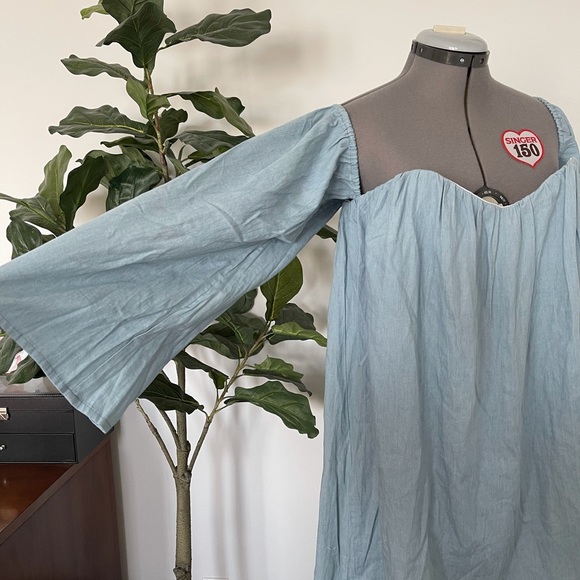 MLM Label Chambray top / mini dress - Picture 4 of 11